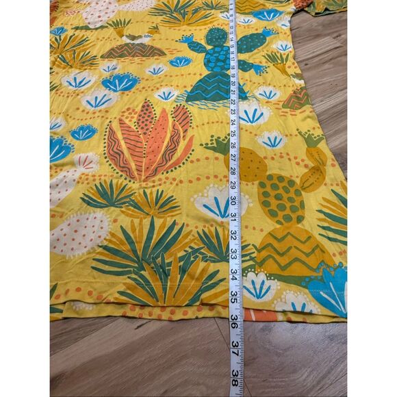 Gudrun Sjoden colorful tunic dress size Large - Picture 8 of 8